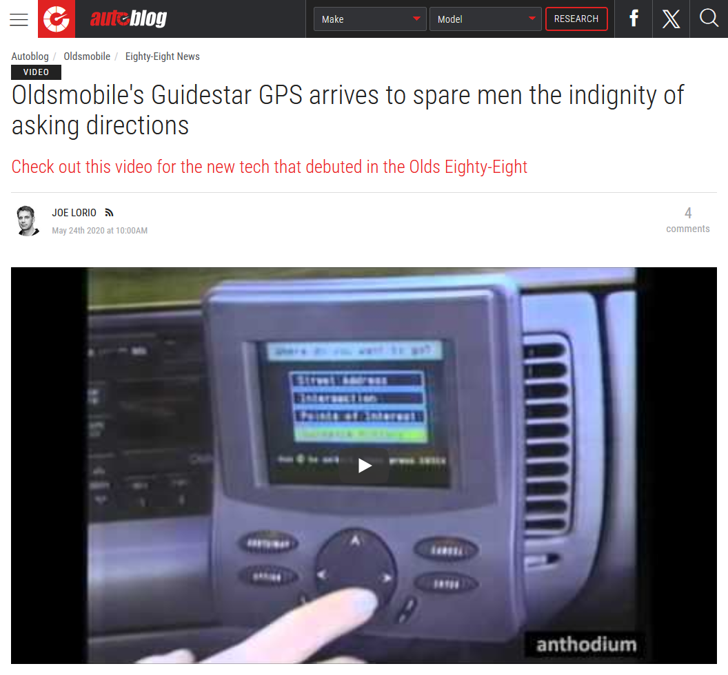 Autoblog.com 2020 Article Screenshot