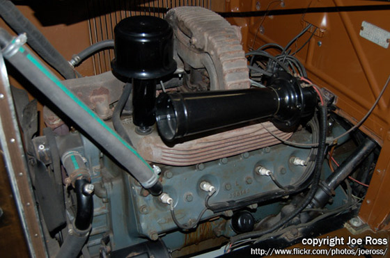 Oldsmobile Viking motor at the R. E. Olds Transportation Museum in Lansing, Michigan